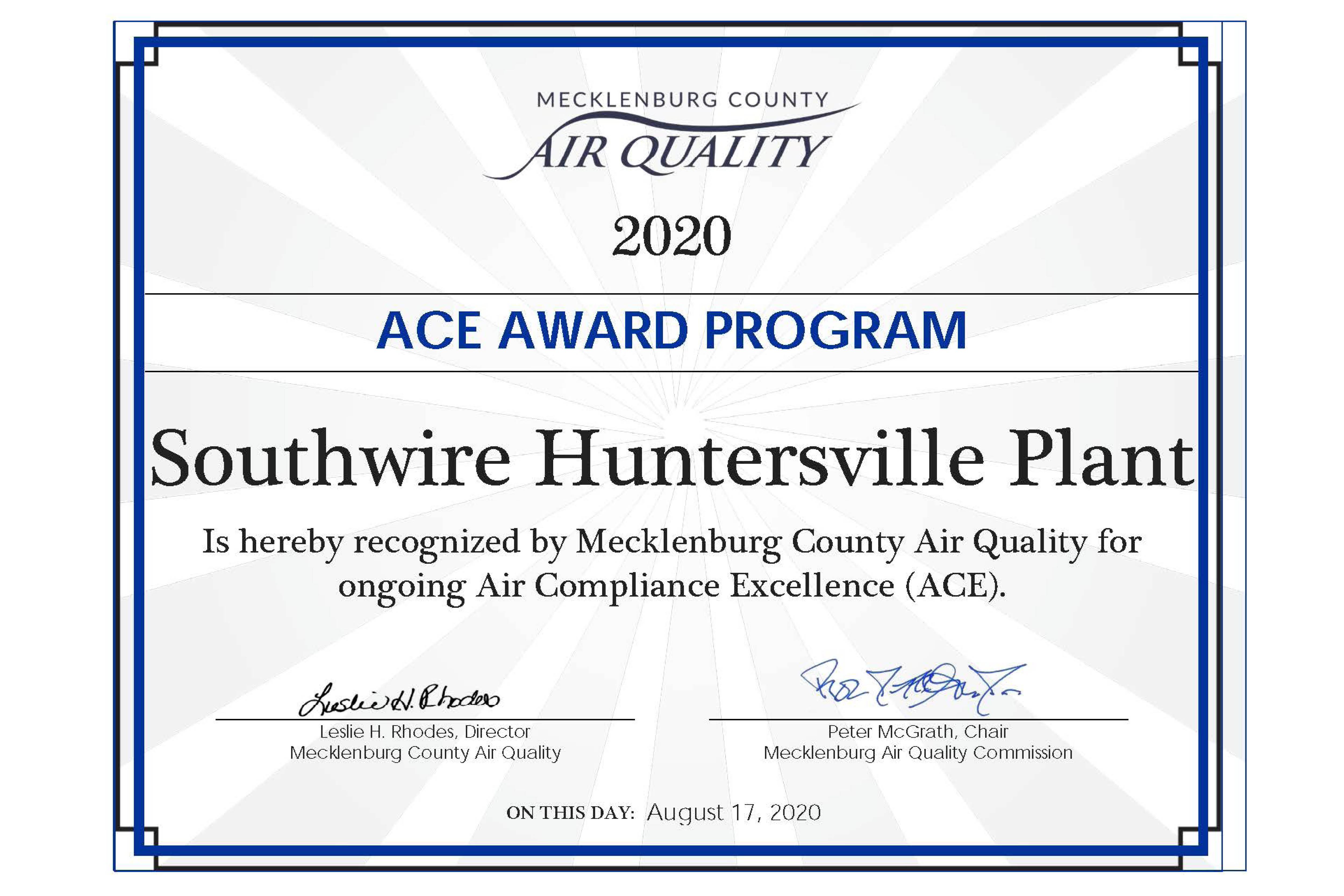 Huntersville award.jpg